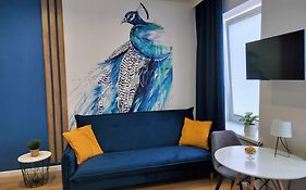 Noclegi Duet House Green Harmony Studio wejście na kod CENTRUM Ptak, Orientarium, Mandoria, Fala, Centrum Zdrowia Matki Polki, bezpłatny parking, klimatyzacja